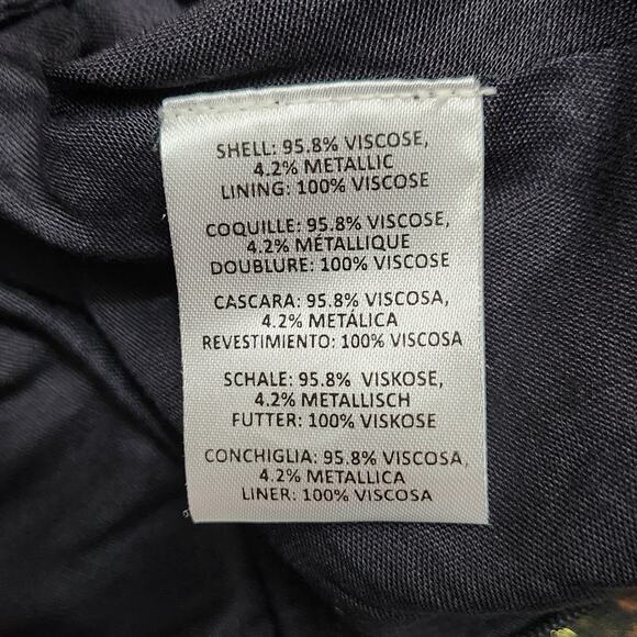 Free People ROCOCO SAND Jane Botta Floral Metallic Ruffle Romper M NWOT $365 - Picture 9 of 10